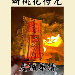 沐禾紫微 代燒符咒 斬桃花符咒 斬桃花 化解爛桃花 感情穩定 感情和合 減少曖昧